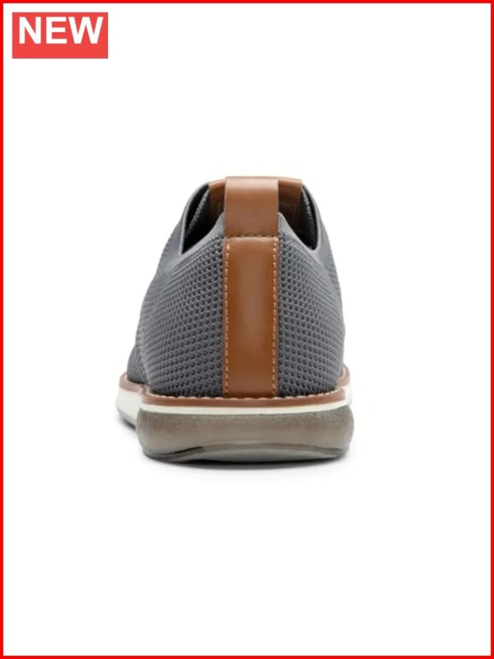 Men's Oxfords - Knit Casual Dress Shoes - Lace Up - Breathable - TPR Outsole